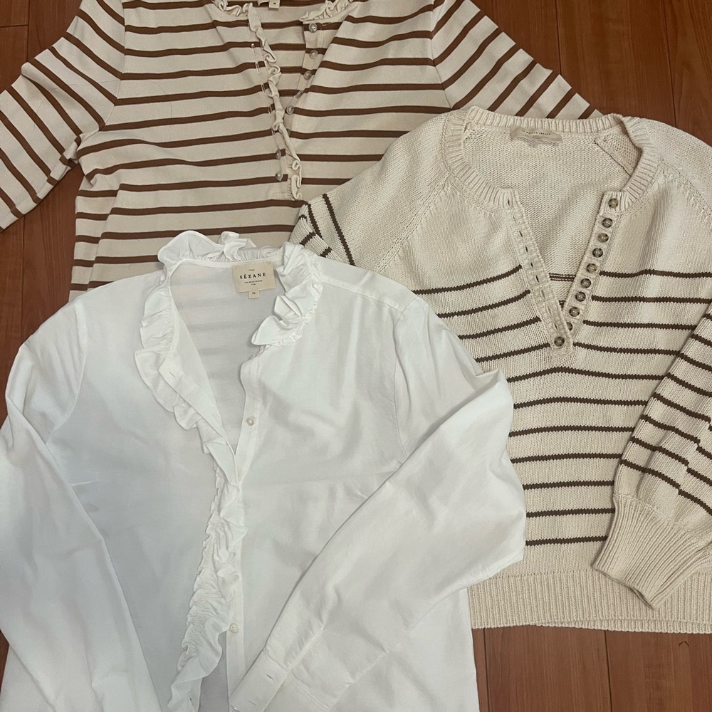 Sezane Lot of 3 Tops!!